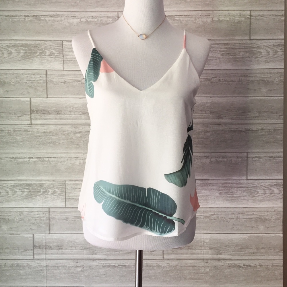 ❗️LAST❗️Tropical Print Tank - Picture 3 of 6